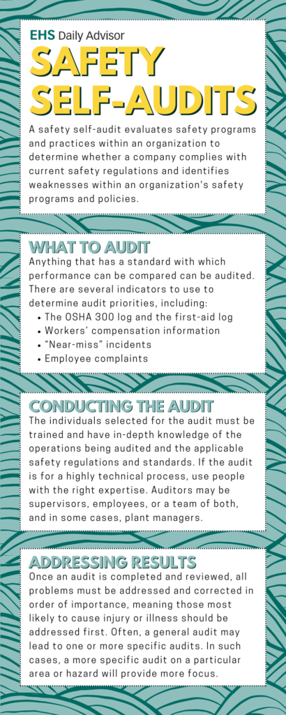 Infographic Safety Self Audits EHS Daily Advisor