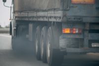 truck exhaust fumes