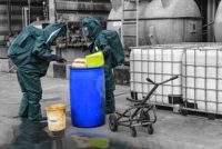 chemical spill and cleanup