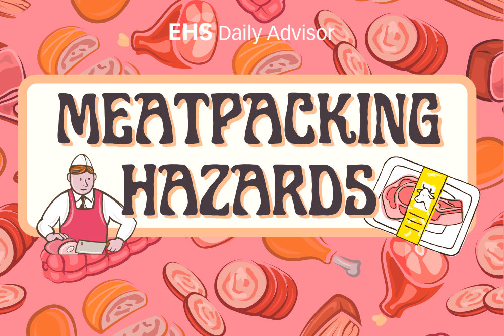 Infographic Meatpacking Hazards Ehs Daily Advisor