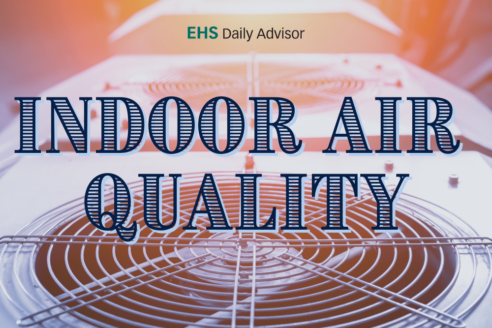 Infographic: Indoor Air Quality - EHS Daily Advisor