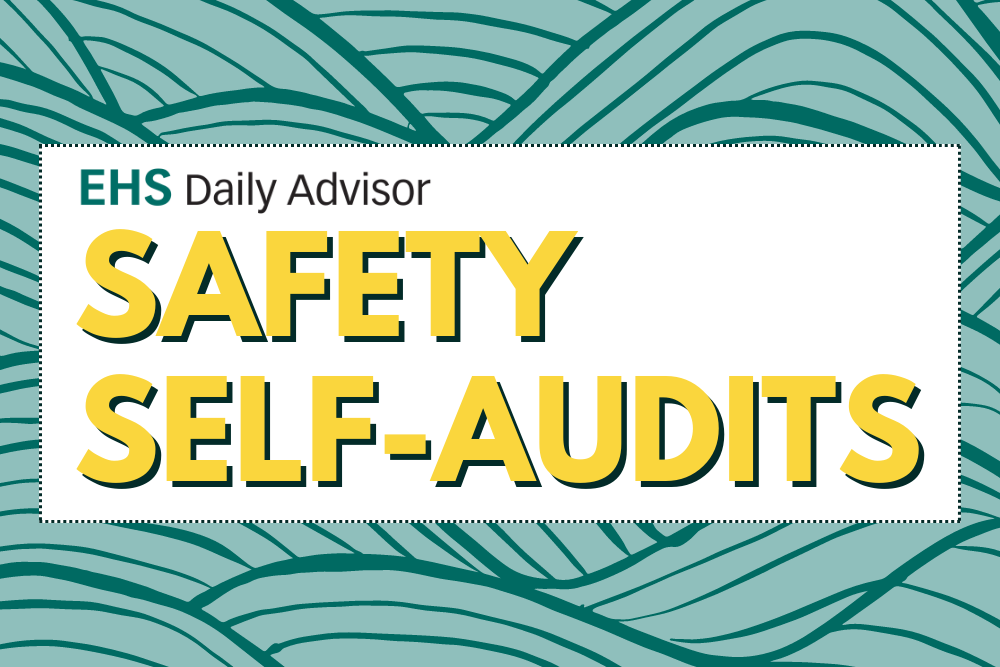 Infographic: Safety Self-Audits - EHS Daily Advisor