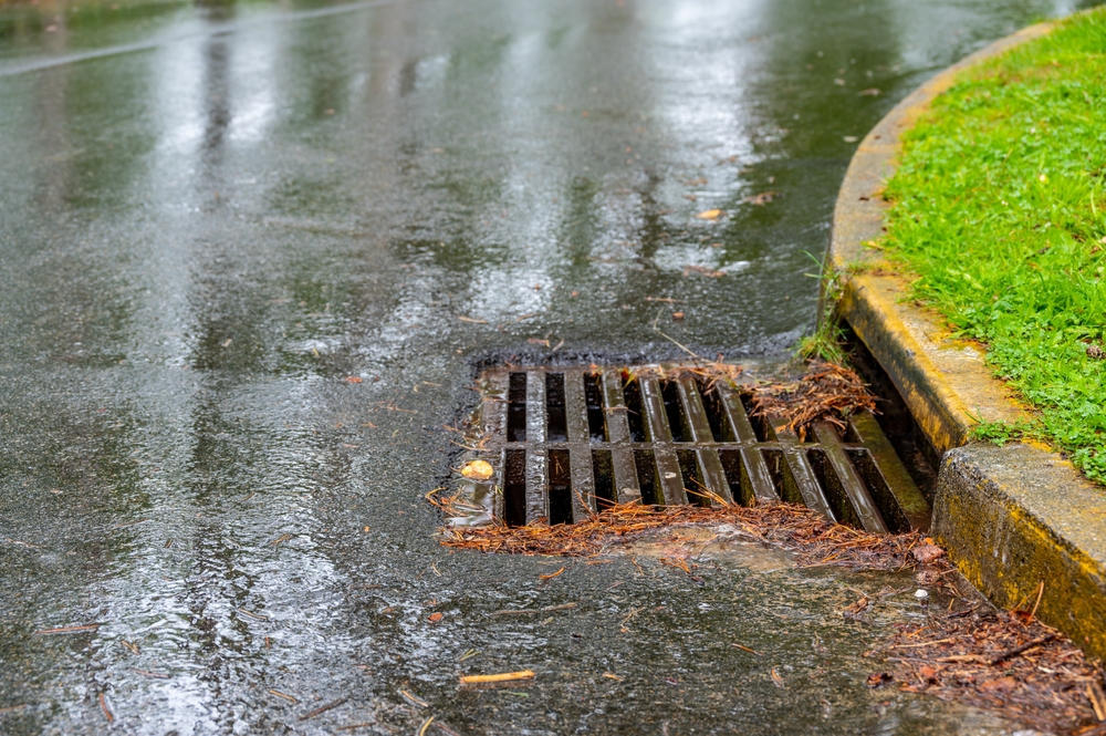 Storm Drain Cover for Runoff Control