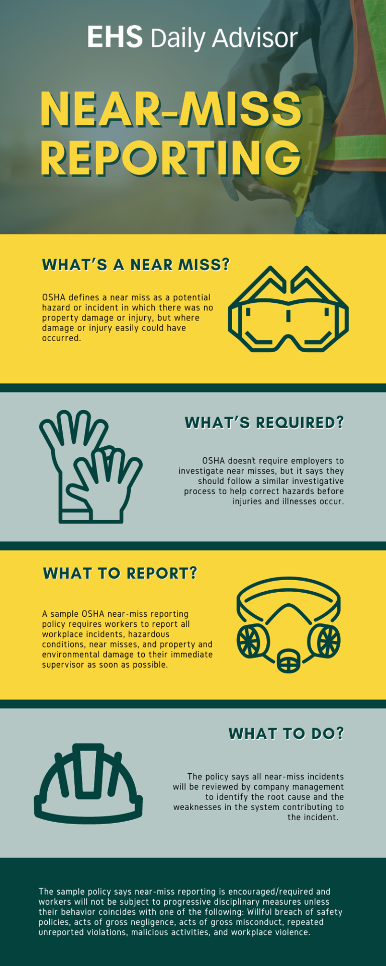 Infographic: Near-Miss Reporting - EHS Daily Advisor